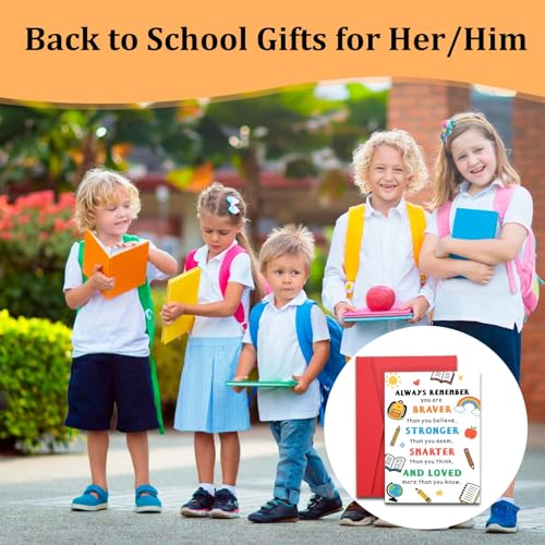 Back to School Essentials Card for Kids - First Day Supplies