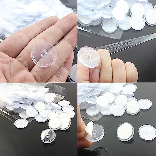 40 Pack Self-Adhesive Ceiling Hooks for Decorations Wall & Ceiling Use