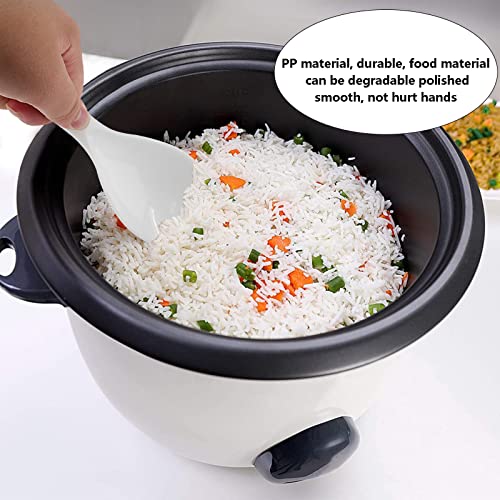 Cionyce 2PCS Non-Stick Plastic Rice Paddle Spoon and Serving Spatula
