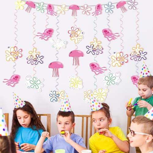 Under the Sea Jellyfish Party Decorations Set - 61PCS Ocean Theme