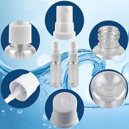 GAADSKCER 2 Pack Travel Spray Bottle 0.7 oz / 20ml Fine Mist