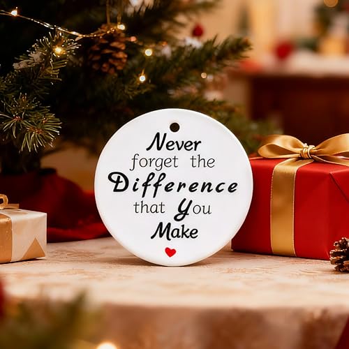 Inspirational Christmas Ornament for Teachers & Coworkers