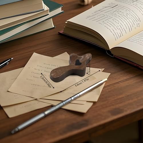 Pocket Olive Wood Cross - Encouragement Gift for Adults & Kids