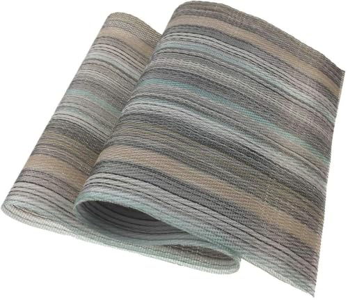 Multi Color Farmhouse Style PVC Table Runner 12x60 Inches - Rustic Country Decor