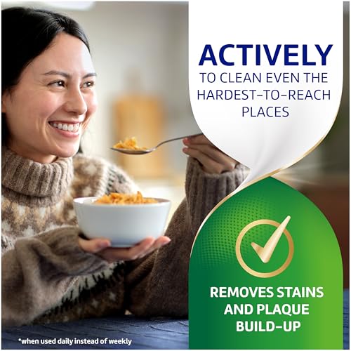 Polident Overnight Whitening Antibacterial Dental Cleanser Tablets 60 Count