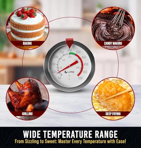 Craft911 Candy Thermometer with Pot Clip - Deep Fry & Candle Making (White) - 1 Pack
