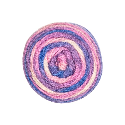 Red Heart Super Saver Ombre Yarn, Party Colorway, 2-Pack Worsted Weight