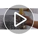 Snowkingdom Spider Web Table Runner - Silver Sequin Sheer 10FT Halloween Decor