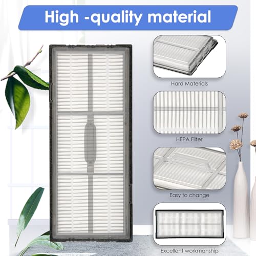 HEPA Filters for Roborock S7 S8 (4 Pieces) - Replacement Parts