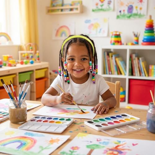 Tihebax 10-Piece Glitter Sparkly Headbands for Girls Kids and Toddlers Non-Slip