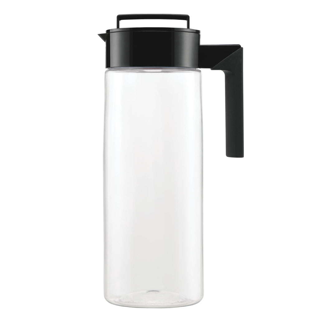 Takeya Pitcher 2 Qt Black | Airtight | Leakproof | BPA Free | Pack of 4