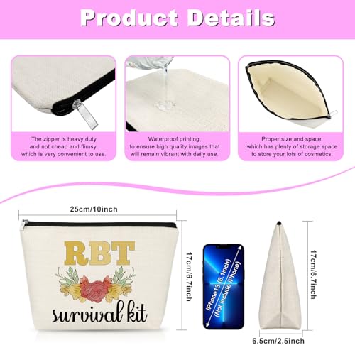 Behavior Analyst Makeup Bag RBT Gift Cotton Travel Pouch