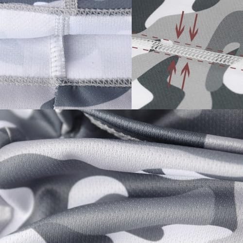 2 Pieces Sun Protection Balaclava Hood Face Cover Full Head Mask Ski Mask for Skiing Fishing Cycling Hunting