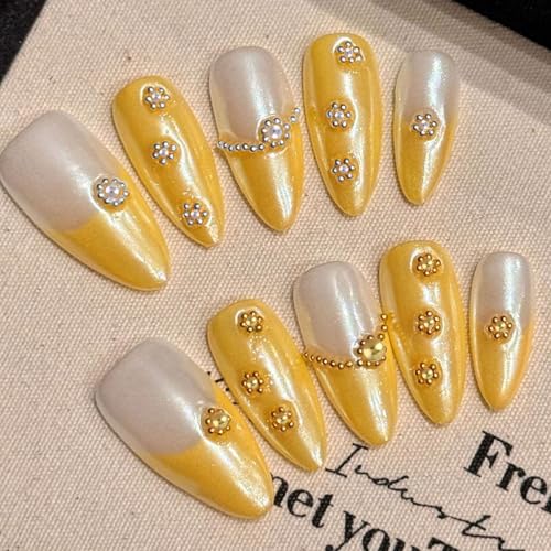 Nail Pearls and Beads Kit with Pickup Pencil and Tweezer