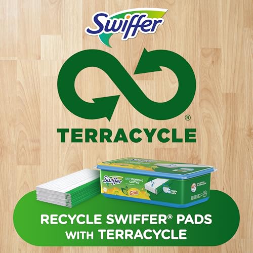 Swiffer Wet Mopping Cloths, Gain Scent Floor Cleaning Pads, 24 Count