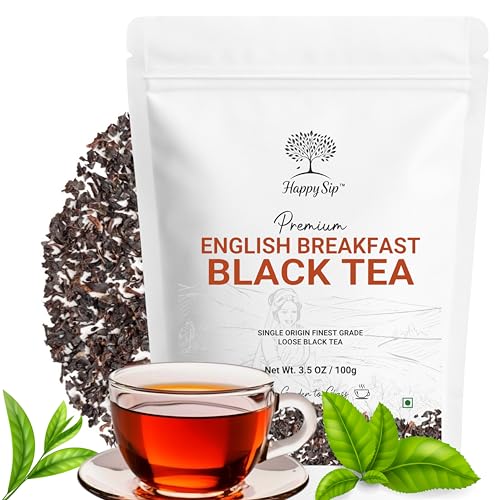 Happy Sip Darjeeling English Breakfast Tea Loose Leaf - 100g