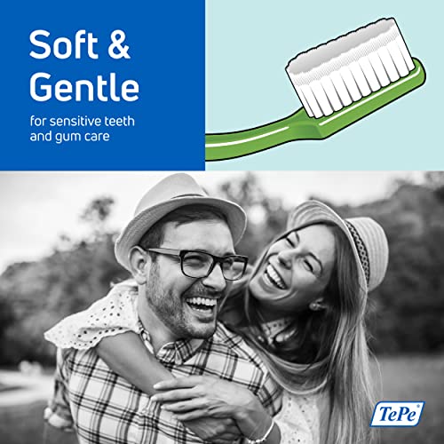 TePe Supreme Compact Soft Toothbrush for Sensitive Teeth