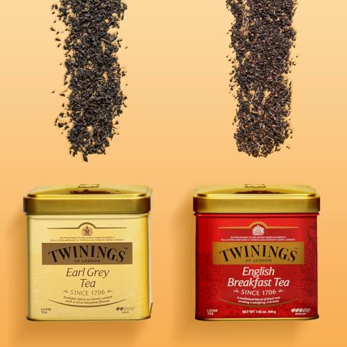 Twinings English Breakfast Loose Tea Tin, 7.05 oz - Caffeinated Black Tea