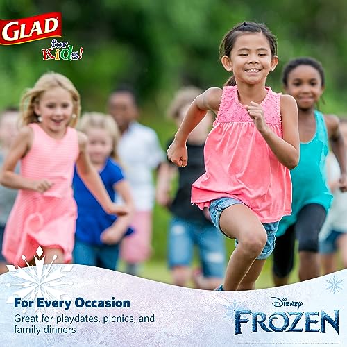 Glad for Kids Disney Frozen Paper Snack Bowls, 6oz, 64 Count (Pack of 2)