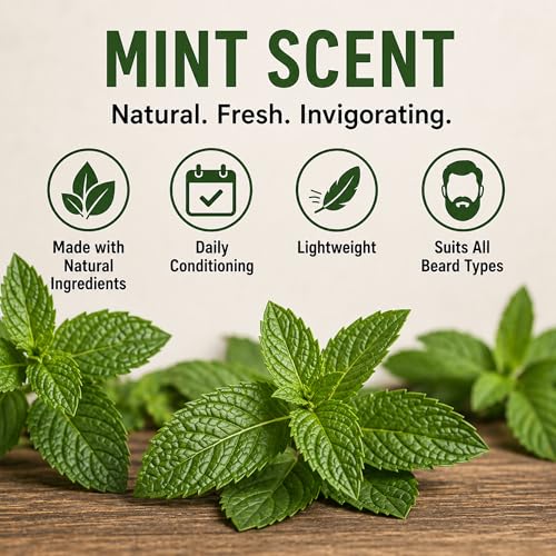 Vivo Per Lei Tea Tree Beard Balm with Argan Oil & Mint 2.11 Oz