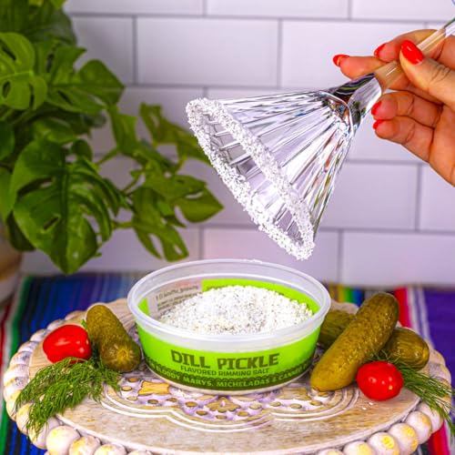 Twang Dill Pickle Rimming Salt - 4oz Pack for Cocktails & Mocktails