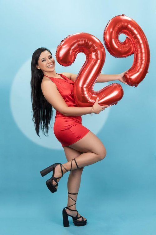 Happy 26th Birthday Balloon by [Brand Name] - Large 40 Inch Red Foil Balloon for Men & Women | Perfect for Weddings & Engagements