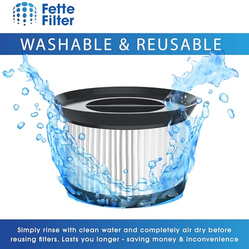 Fette Filter Replacement HEPA & Foam Filter Set for EIOEIR HC-20G & E20 Pro Vacuum - Pack of 1 + 2
