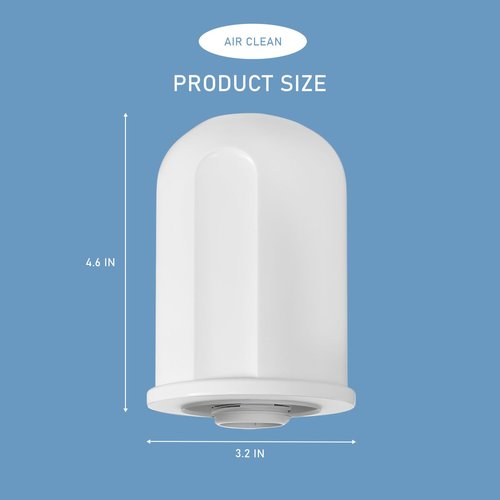 Mixzeny A250 Aqua Pro 2-in-1 Humidifier Water Filter Replacement Compatible with BONECO & AIR-O-Swiss Aqua Pro 2-in-1 Ultrasonic Humidifiers (3 Cartridges)