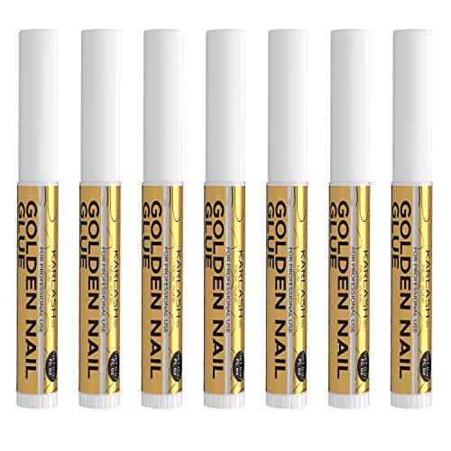 Karlash Nail Tip Glue 7 Pcs - Super Bond Adhesive for Acrylic Nails