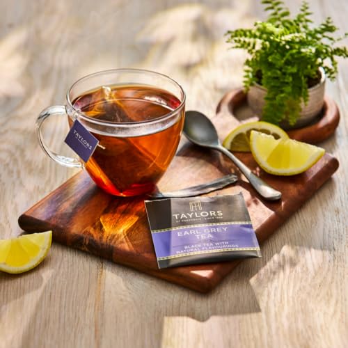 Taylors of Harrogate Earl Grey Black Tea Bags, 20ct (Pack of 6)