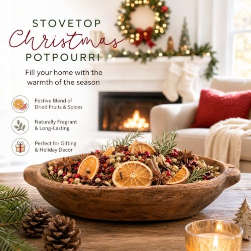 6 Pcs Christmas Potpourri Simmer Pot Mix - Holiday Aromatherapy Gift Set Variation 6