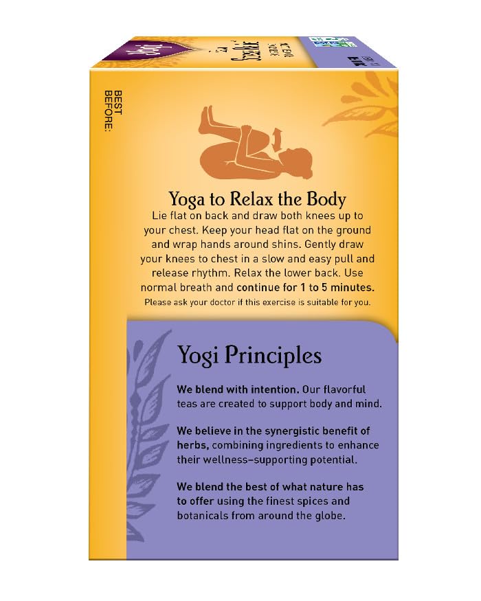 Yogi Kava Stress Relief Tea Cinnamon - 16 Count Organic Herbal Infusion