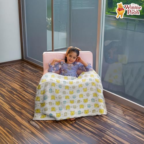 Winnie the Pooh Baby Blanket - Fleece Throw for Infants, 30x40 inches