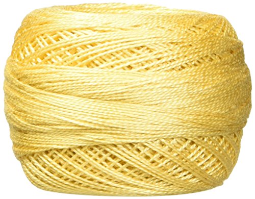DMC Pearl Cotton Thread Balls, Light Old Gold, Size 12 - 141 Yards