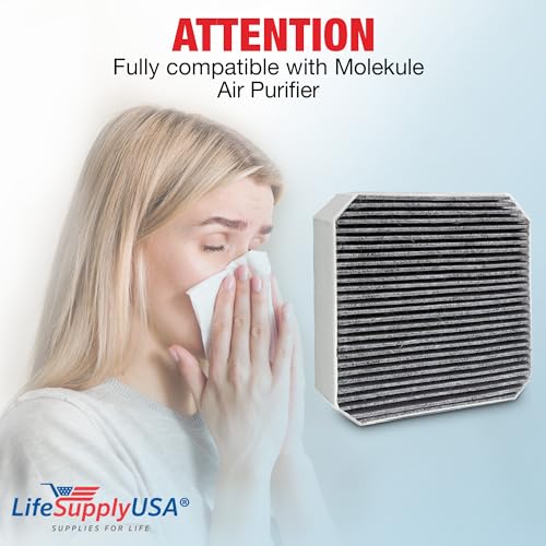 HEPA Pre-Filter for Molekule Air Purifier - 2-Pack Replacement