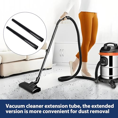 YUEARN 2-Pack 17.3 Inch Vacuum Extension Tubes for 1.25" Vacuum Accessories