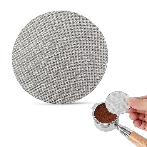 53.5mm Espresso Puck Screen - Reusable 316 Stainless Steel Filter