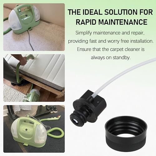 Replacement Cap & Straw Assembly for Bissell Little Green Cleaner