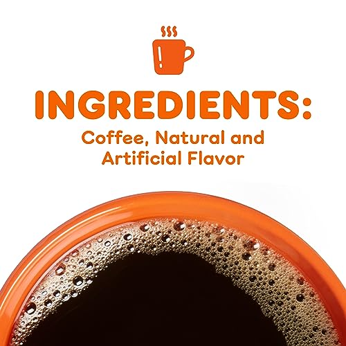 Dunkin' Hazelnut Flavored Ground Coffee, 18 Ounce (Pack of 2)