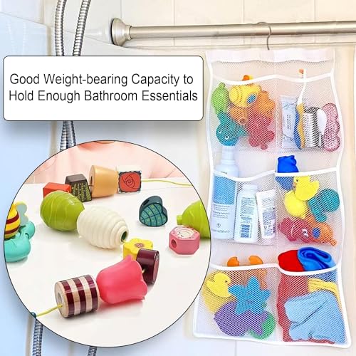Lohas Select Quick Dry Mesh Shower Organizer B with 6 Pockets - Bathroom Storage