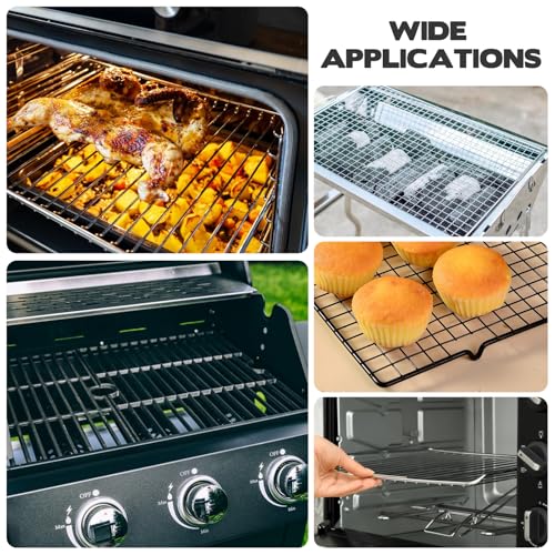8 Pack Heavy Duty Oven Rack Cleaning Bags – No Scrub, Reusable