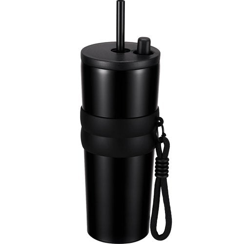 Ratrabas Tumbler with Lid and Straw 20oz, Stainless Steel Vaccum Insulated Water Bottle, Spill Proof Water Bottle with Retractable Straw, Travel Coffee Tumbler for Car Cup Holder - Leak Proof