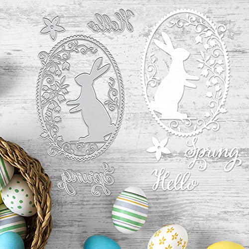 Easter Spring Metal Cutting Dies for Card Making & Crafts