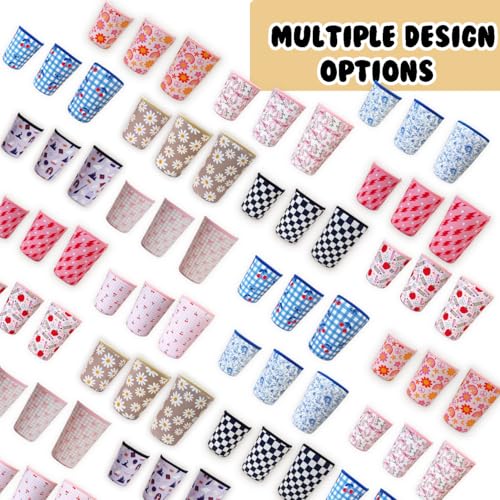 Reusable Insulated Neoprene Iced Coffee Cup Sleeve - Teacher Treasure