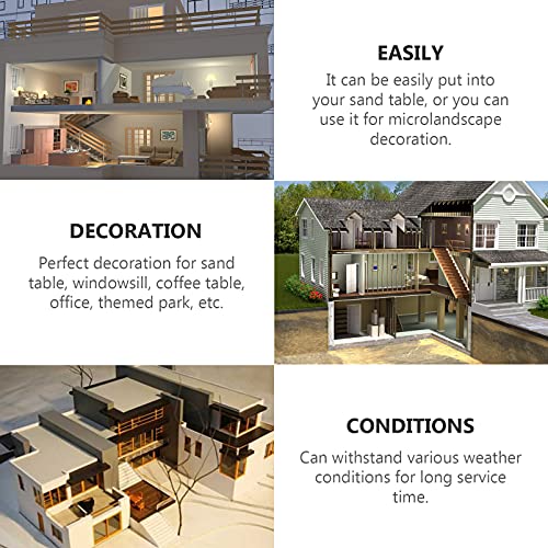 Mini European Wall Sconce Lamp - 5 Pack Decorative Model Lights