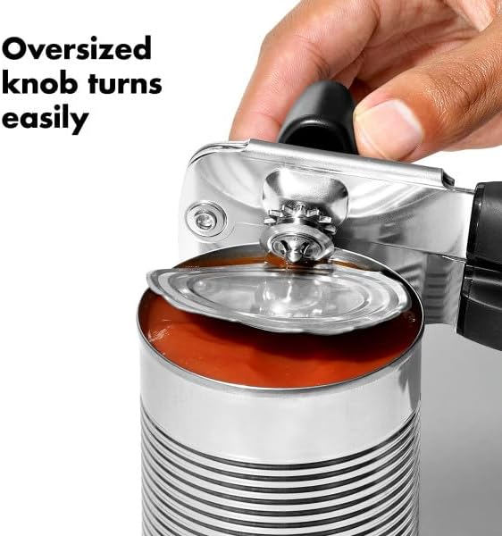 OXO Good Grips Can Opener - Soft-Handled Design for Effortless Opening | Durable & Easy to Use