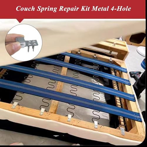 10-Pack Upholstery Spring Clips for Couch & Chair Repair