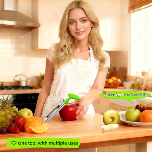 Premium Stainless Steel Apple Corer with Ergonomic Handle