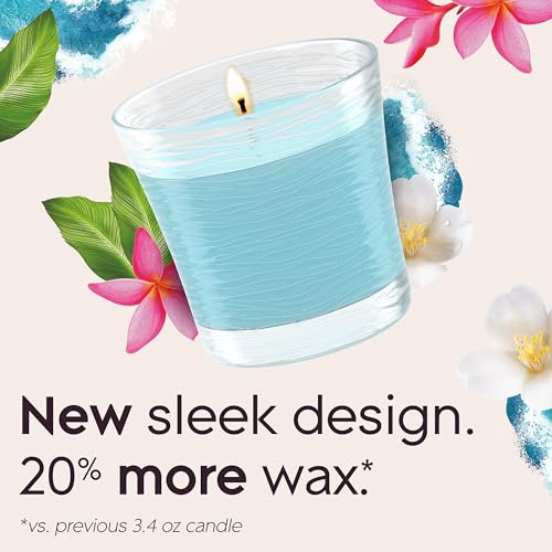 Glade Aqua Waves Scented Candle Jar - 4.08 Oz, 2 Count