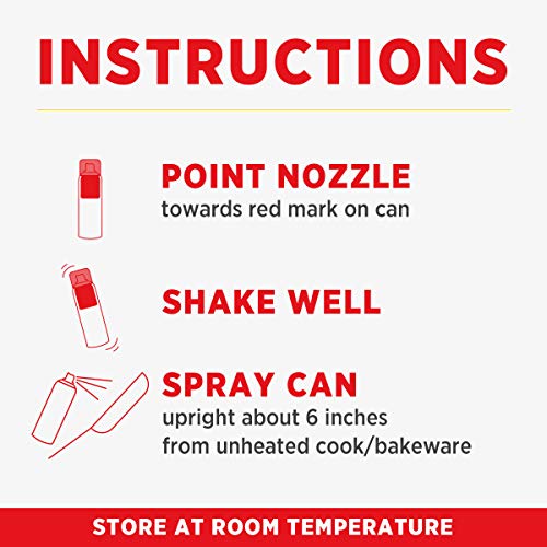 PAM Original Non-Stick Cooking Spray, 6 Oz - Easy Cleanup, Zero Calories